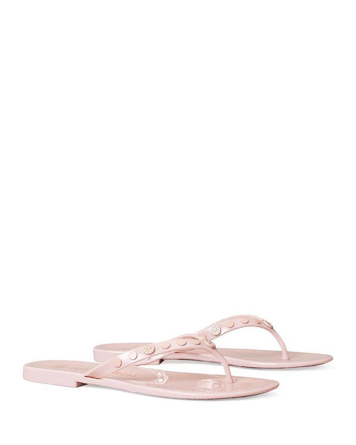 商品Tory Burch|Women's Studded Jelly Thong Sandals,价格¥577,第1张图片