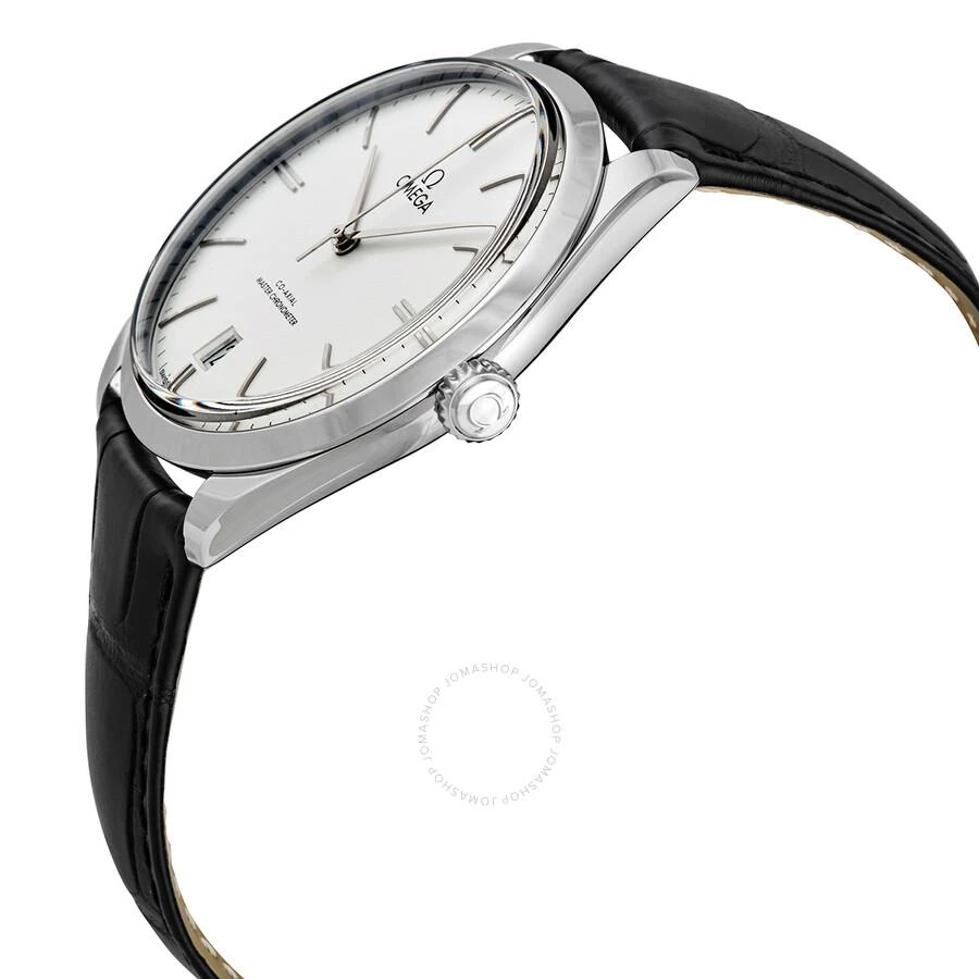 商品Omega|De Ville Silver Dial Black Leather Men's Watch 435.13.40.21.02.001,价格¥37240,第2张图片详细描述