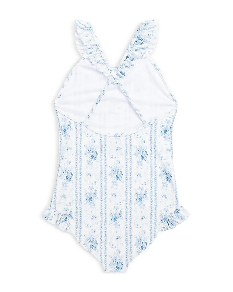 商品Ralph Lauren|Girls' Floral Stretch One-Piece Swimsuit - Little Kid, Big Kid,价格¥169,第2张图片详细描述
