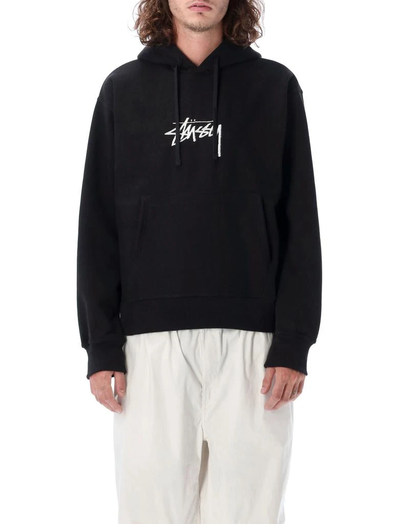 商品STUSSY|Stussy Stock Logo Embroidery Hoodie,价格¥1093,第1张图片