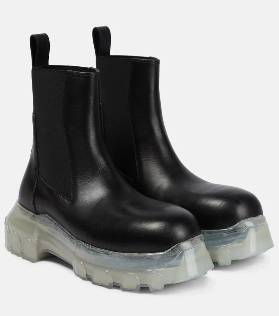 商品Rick Owens|Leather Chelsea boots,价格¥5829,第1张图片