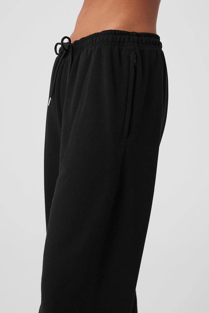 商品Alo|Chill Sweatpant - Black,价格¥730,第4张图片详细描述
