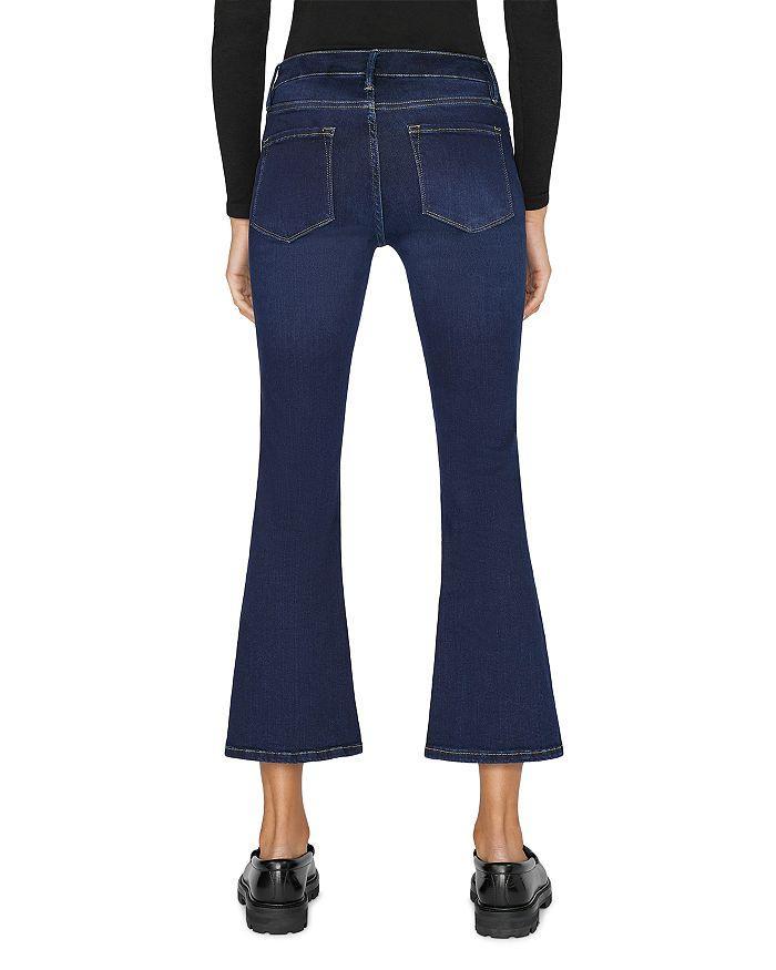 商品FRAME|Le Cropped Mini High Rise Bootcut Jeans in Porter,价格¥1616,第4张图片详细描述