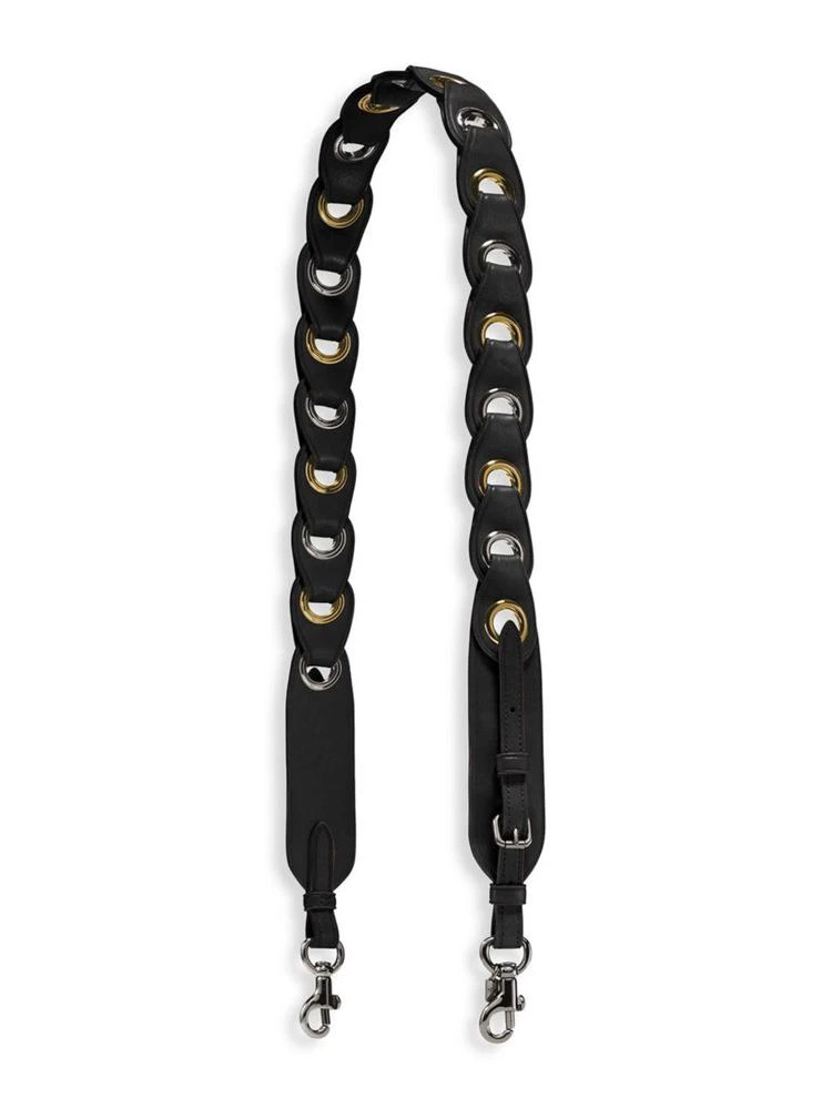 商品Coach|Link Leather Strap,价格¥585,第1张图片