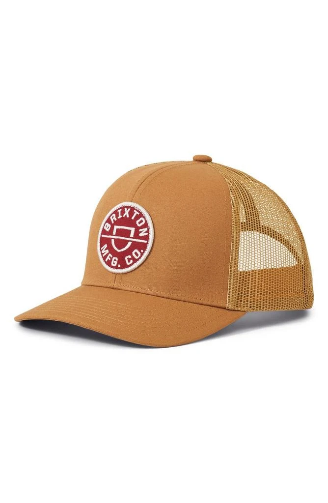 商品Brixton|Crest Mesh Snapback Cap,价格¥141,第1张图片