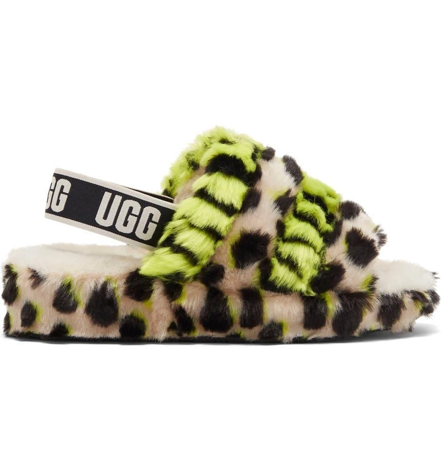 商品UGG|Fluff Yeah Animalia Slingback Sandal,价格¥228,第3张图片详细描述