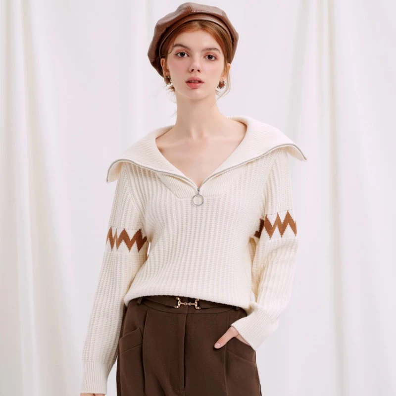 Aspen Wool Sweater - Ivory | Aspen羊毛毛衣 - 象牙白 商品