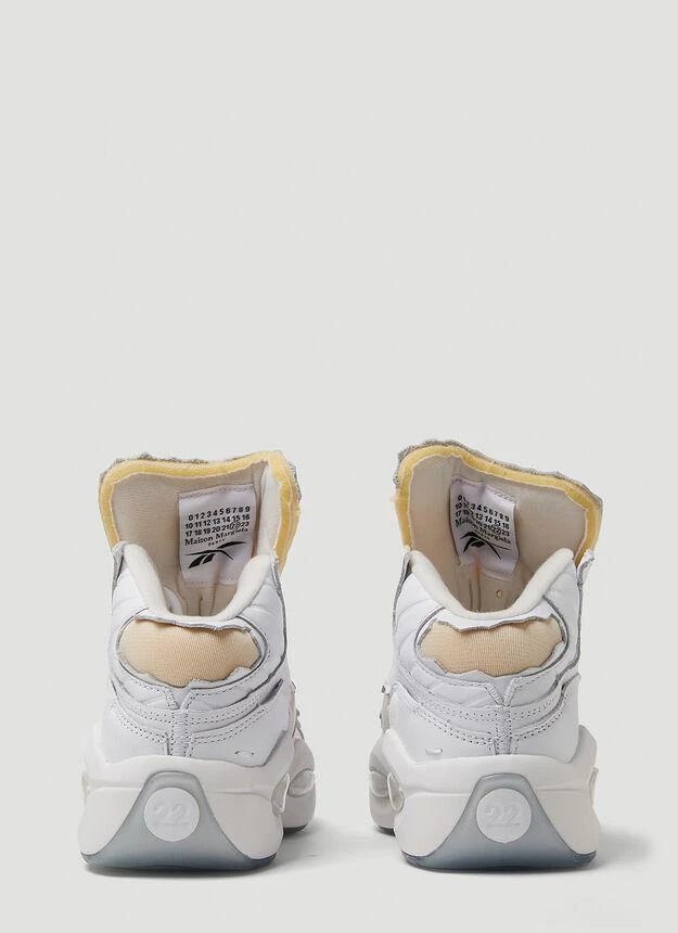 商品MAISON MARGIELA|Memory of Question Sneakers in White,价格¥1038,第4张图片详细描述