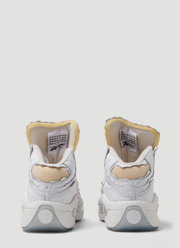 商品MAISON MARGIELA|Memory of Question Sneakers in White,价格¥832,第6张图片详细描述