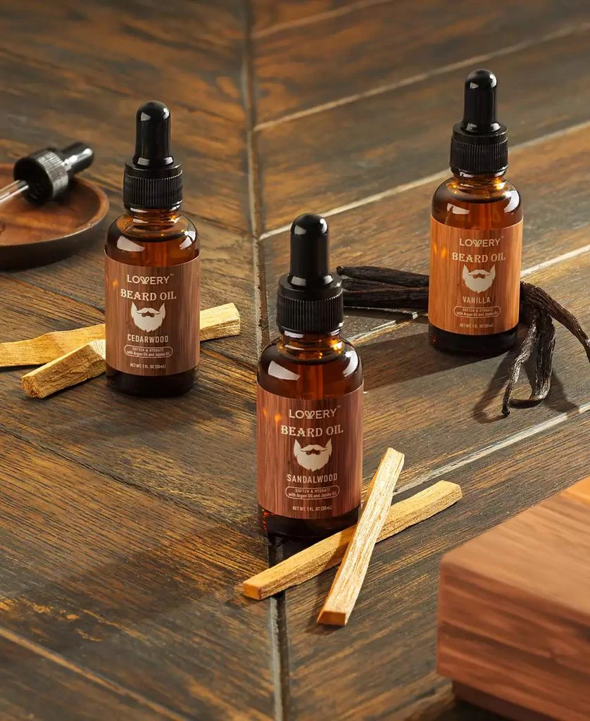 商品Lovery|Men's 3-Pc. Nourishing & Moisturizing Beard Oil Gift Set,价格¥188,第5张图片详细描述