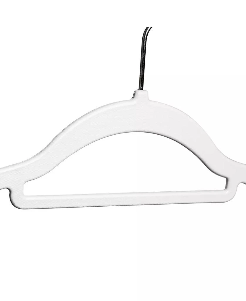 50-Pack Slim Plastic Hangers with Anti-Slip Rubber Grips 商品