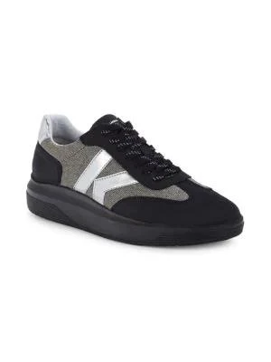 商品Karl Lagerfeld Paris|Faux Suede Sustainable Sneakers,价格¥383,第2张图片详细描述