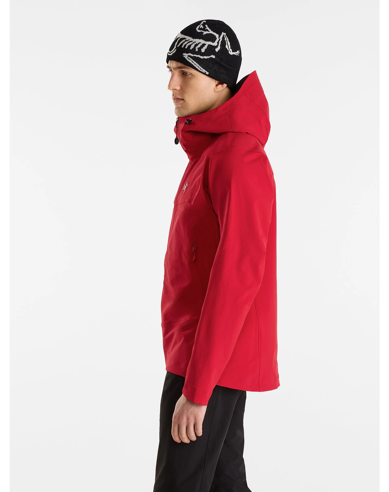 商品【商品预售7天】 Arc'teryx|Arc'teryx 男士户外软壳衣 X000007465HERITAGE 红色,价格¥2319,第4张图片详细描述