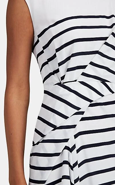 商品Sies Marjan|Anita Striped Silk Shift Dress,价格¥4880,第4张图片详细描述
