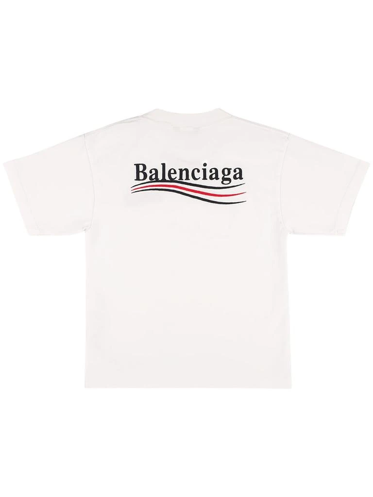 商品Balenciaga|Cotton Jersey S/s T-shirt,价格¥1840,第2张图片详细描述
