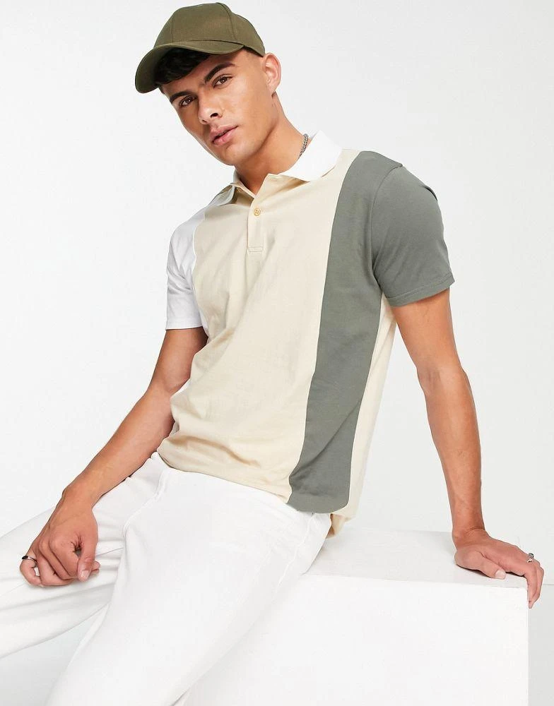 商品American Stitch|American Stitch polo in multi,价格¥223,第4张图片详细描述