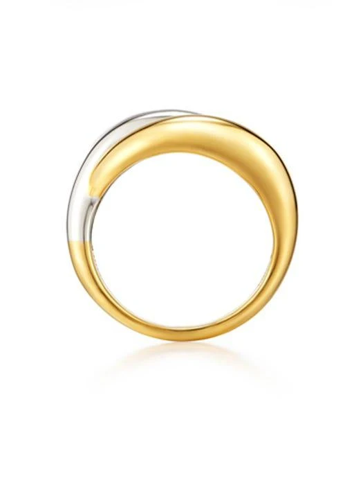 商品hyeres-lor|Etrev 14K Dual Combi Ring WG M HL2R09011C4,价格¥6014,第2张图片详细描述