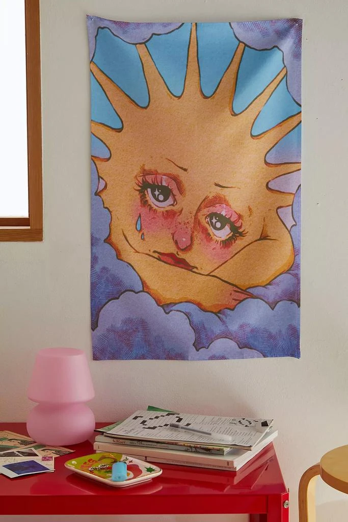 商品DENY Designs|AutumnAlwood For Deny Somber Sun Tapestry,价格¥140,第1张图片