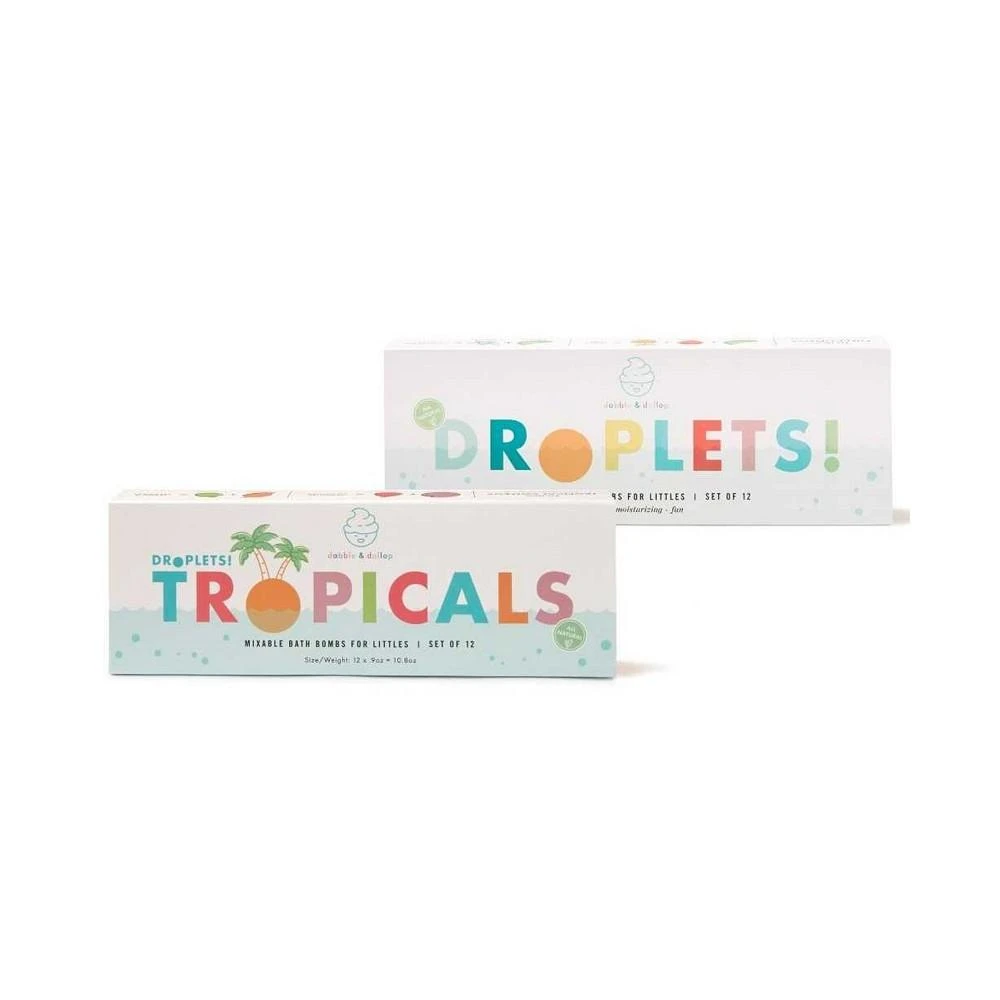 商品Dabble & Dollop|Droplets Bath Bombs - Variety Pack,价格¥376,第2张图片详细描述