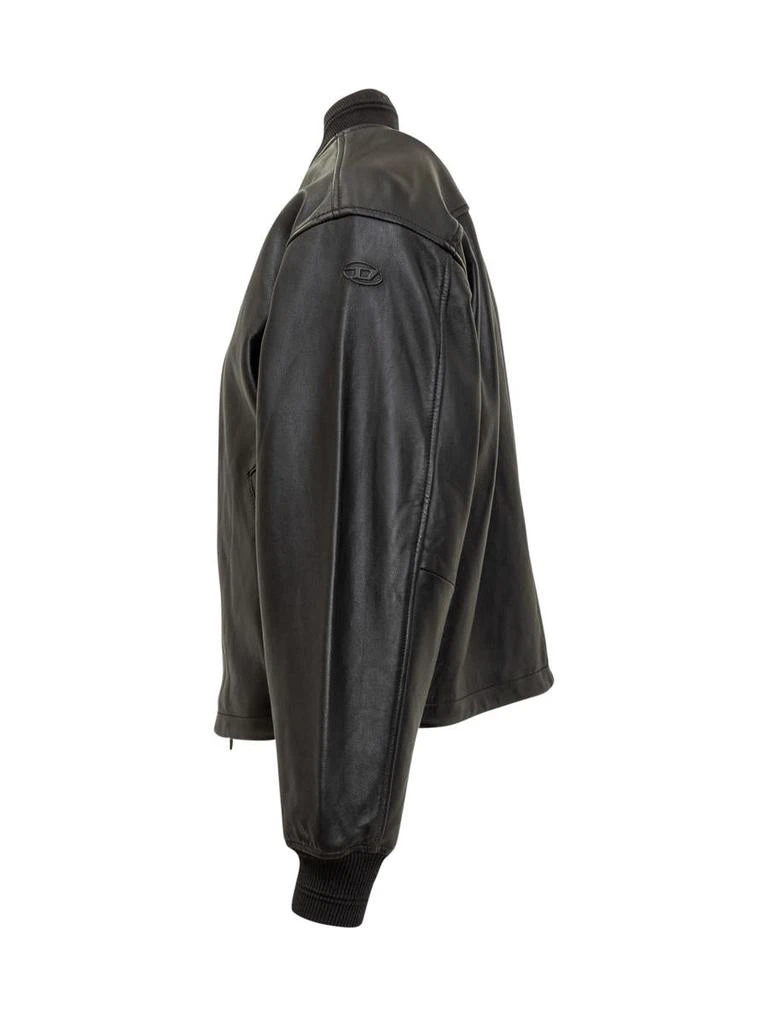 商品Diesel|Diesel L-Ilyan Leather Jacket,价格¥5163,第3张图片详细描述