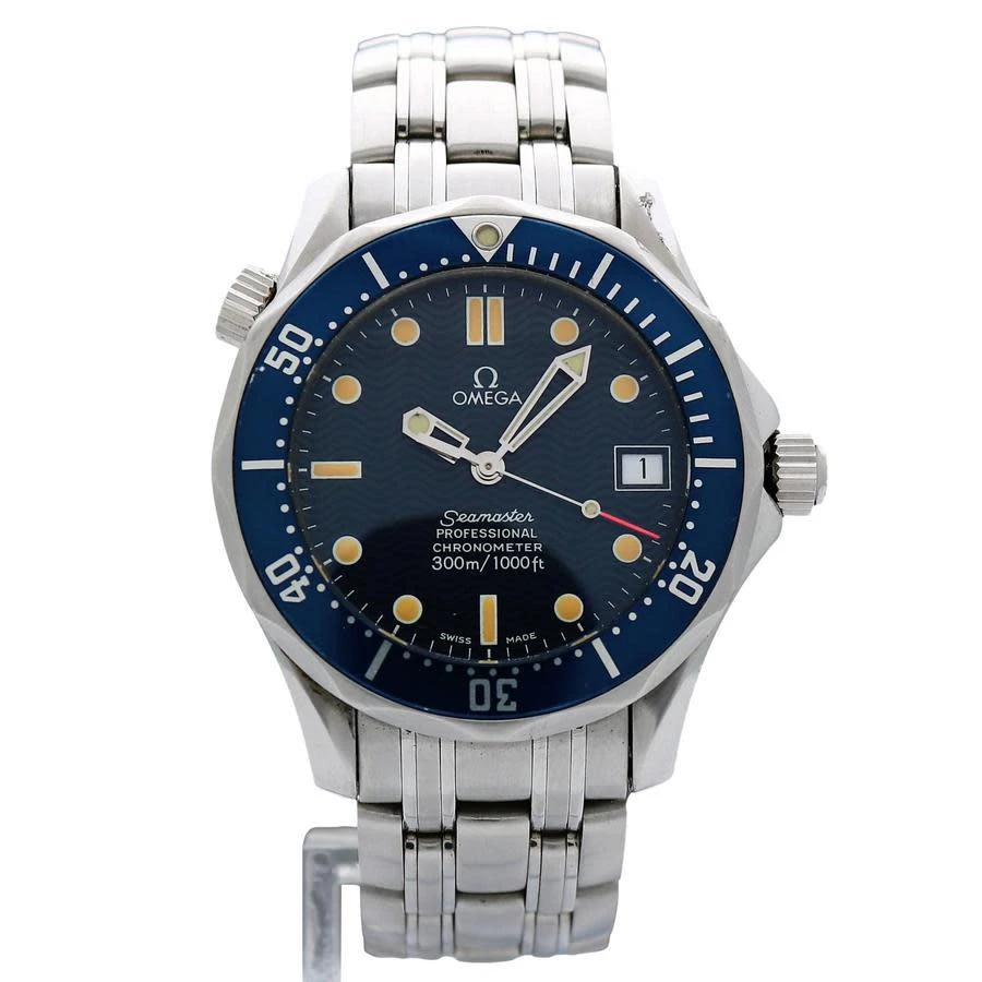 商品[二手商品] Omega|Pre-owned Omega Seamaster Automatic Blue Dial Mens Watch 2551.8,价格¥19690,第1张图片