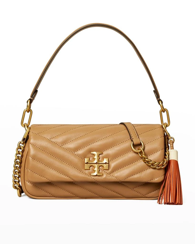 商品Tory Burch|Kira Small Flap Chevron-Quilt Shoulder Bag,价格¥2073,第1张图片