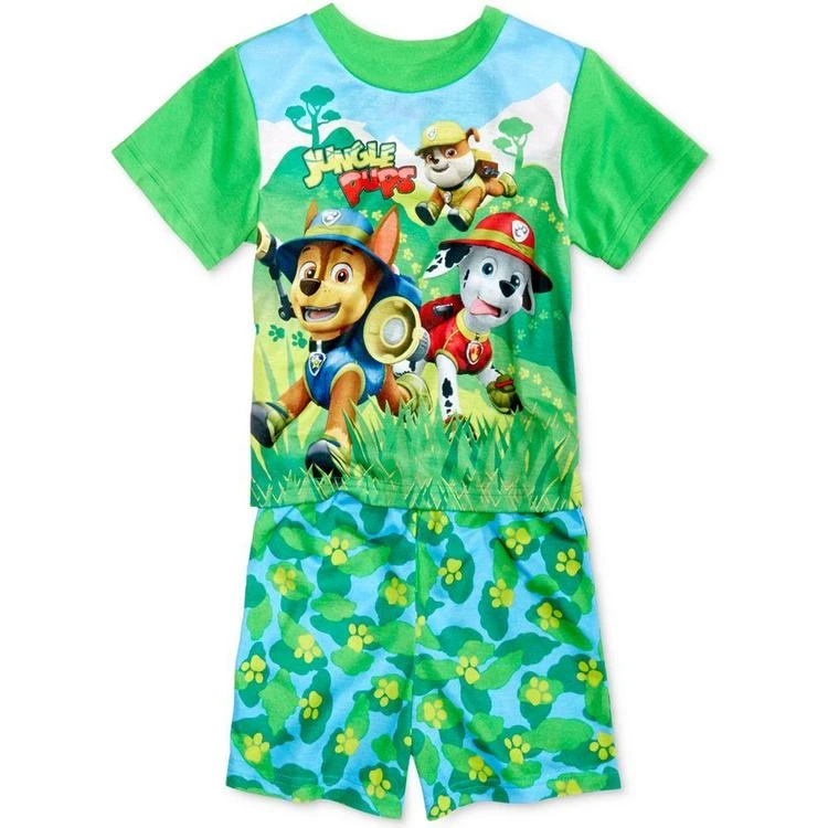 商品PAW Patrol|幼儿2-Pc. Jungle Pups Pajama Set, Toddler Boys (2T-5T),价格¥42,第1张图片