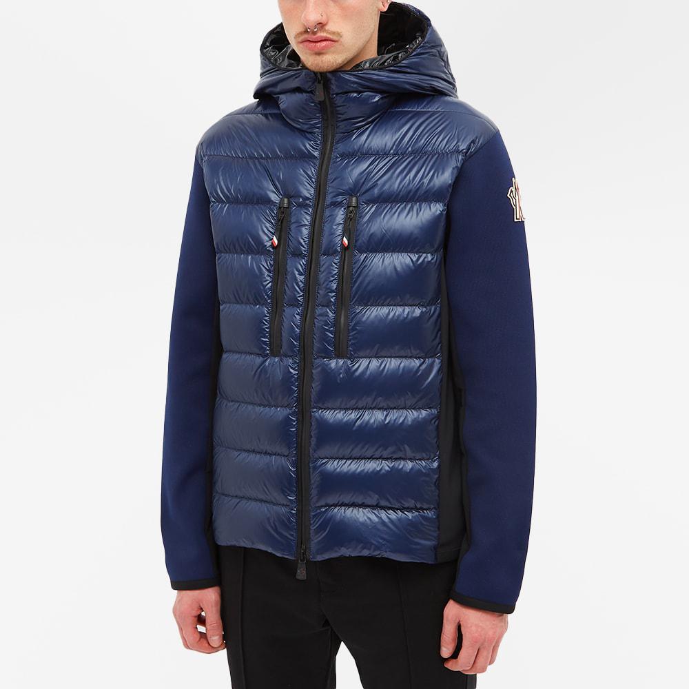 Moncler Grenoble Knitted Arm Hooded Down Jacket商品第5张图片规格展示