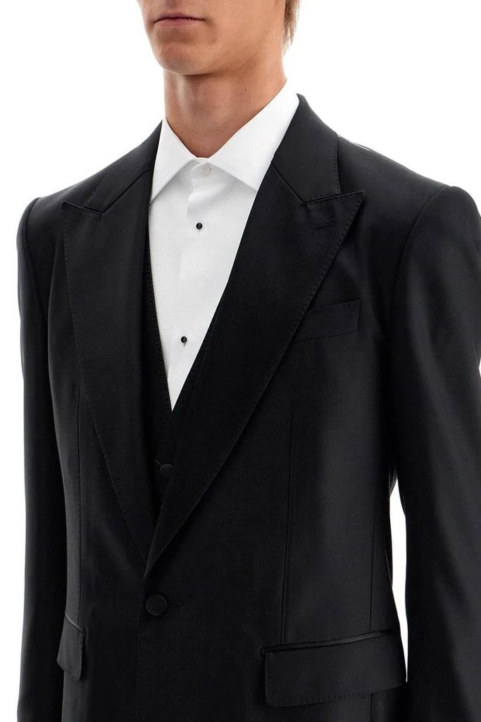 商品Dolce & Gabbana|wool and silk tuxedo suit,价格¥13754,第4张图片详细描述