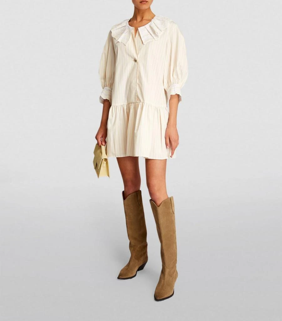 商品Sandro|Ruffle Collar Mini Dress,价格¥1129,第2张图片详细描述