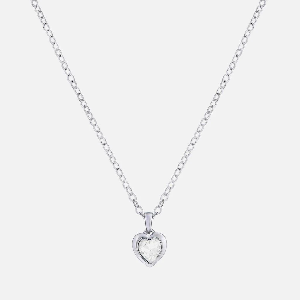 商品Ted Baker London|Ted Baker Women's Hannela Crystal Heart Pendant - Silver/Crystal,价格¥296,第1张图片