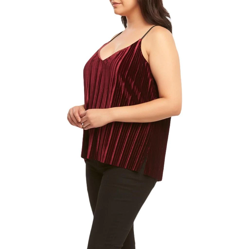 Tart Collections Maren Women's Plus Size Pleated V-Neck Tank Top 商品