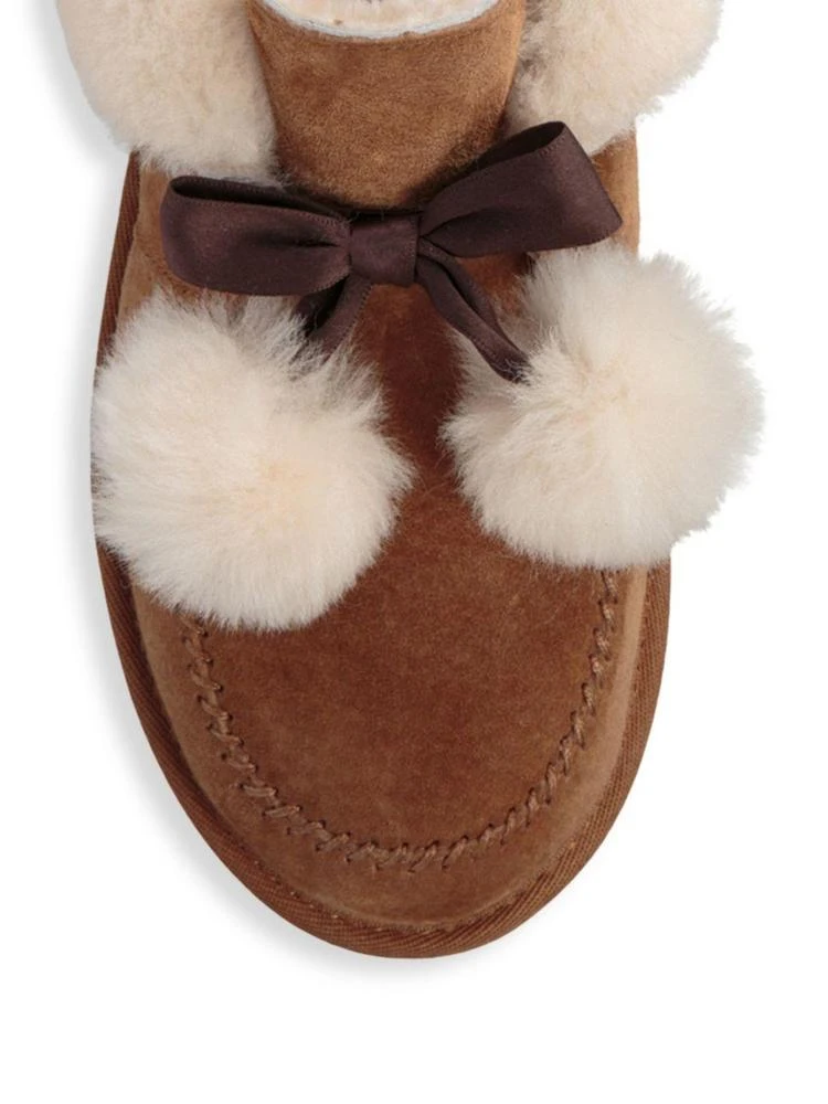 商品UGG|Kallen Sheepskin Pom-Pom & Suede Mocassins,价格¥360,第3张图片详细描述