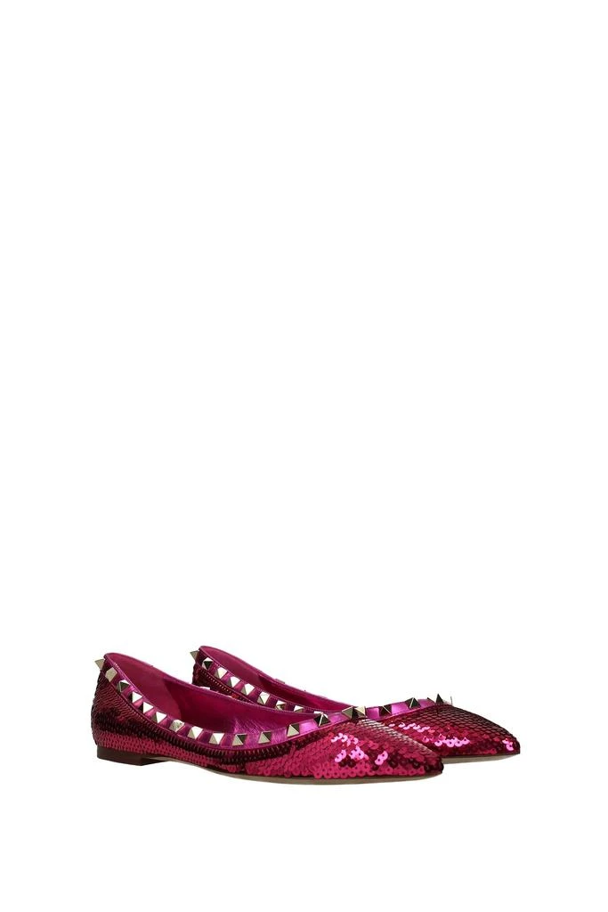 商品Valentino|Ballet flats Sequins Fuchsia,价格¥1845,第2张图片详细描述