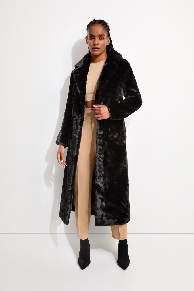 商品Unreal Fur|Black Bird Coat,价格¥3867,第4张图片详细描述