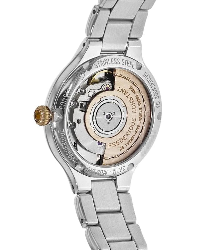 商品Frederique Constant|Frederique Constant Silver Dial Two-Tone Steel Women's Watch FC-306MPWN3ER2B,价格¥4481,第3张图片详细描述