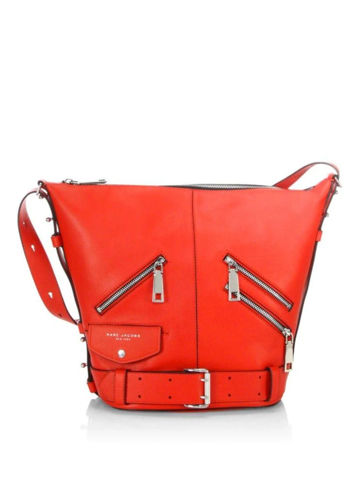 商品Marc Jacobs|The Sling Motorcycle 真皮单肩包,价格¥1784,第1张图片