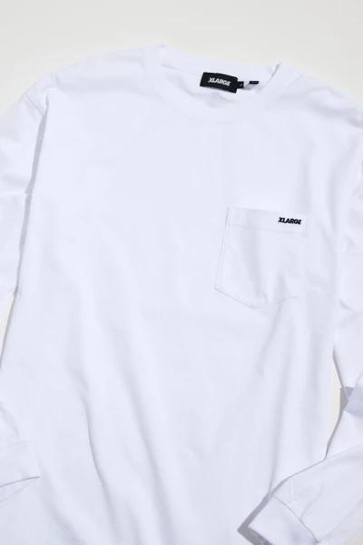 XLARGE Mini Standard Logo Long Sleeve Tee商品第2张图片规格展示