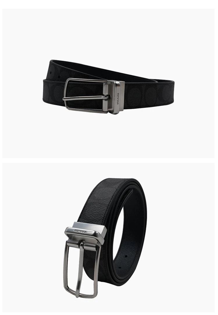 商品Coach|美国直邮 COACH 蔻驰 热销精选送礼款 男士均码腰带,价格¥1039,第4张图片详细描述