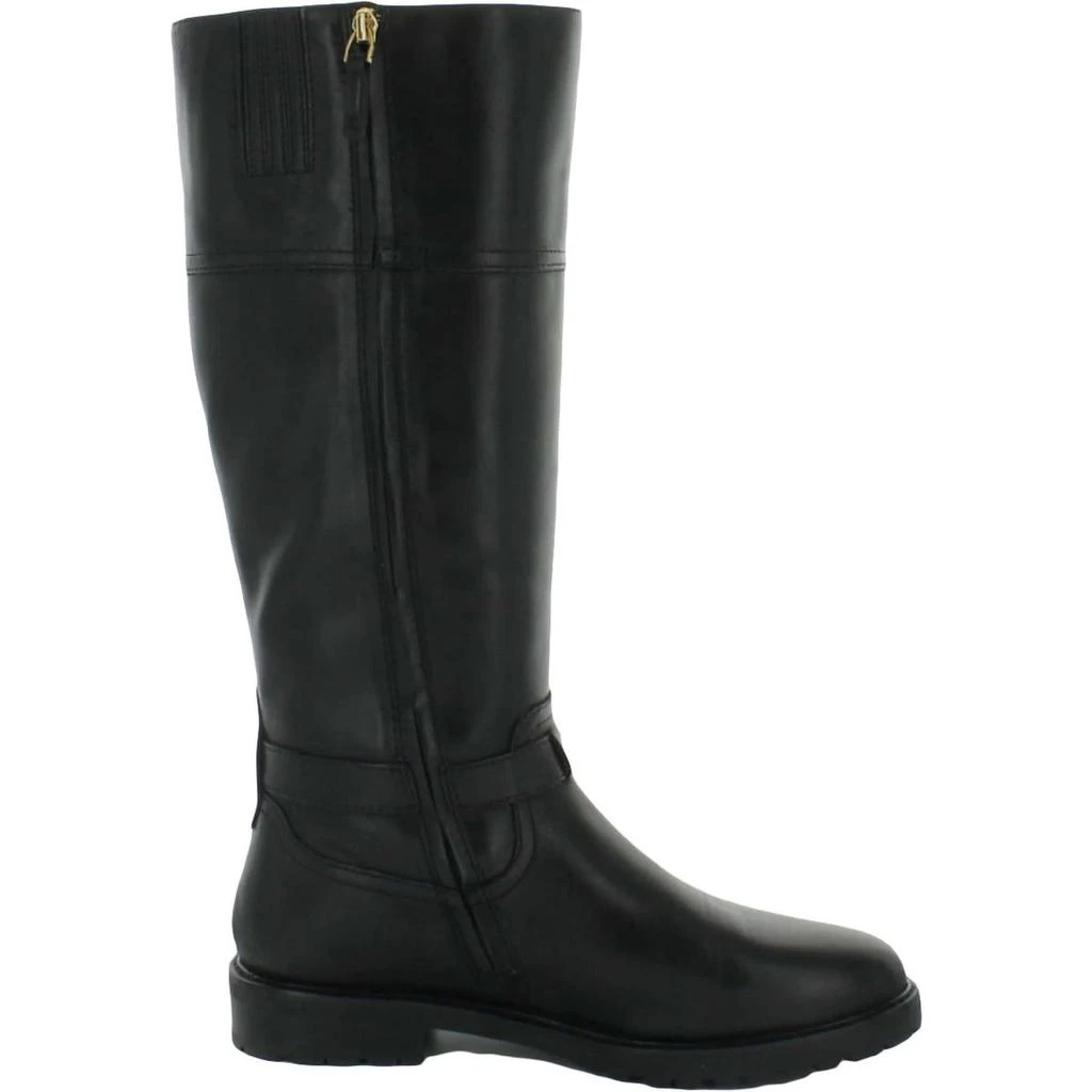 商品Ralph Lauren|Lauren Ralph Lauren Womens Everly Leather Tall Mid-Calf Boots,价格¥699,第3张图片详细描述