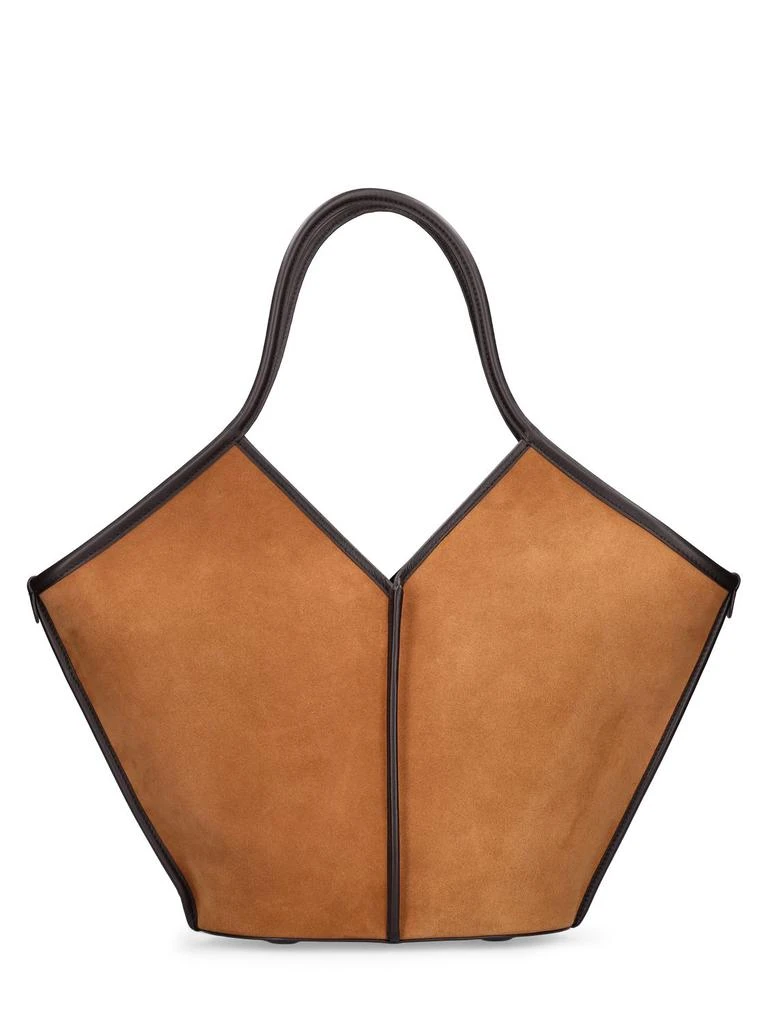 商品Hereu|Calella Suede Leather Shoulder Bag,价格¥2521,第4张图片详细描述
