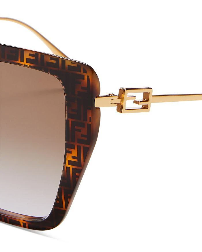 商品Fendi|Baguette Butterfly Sunglasses, 55mm,价格¥2971,第4张图片详细描述