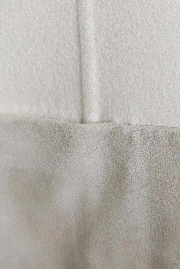 商品Loro Piana|Avery suede-paneled brushed cashmere-twill vest,价格¥4088,第4张图片详细描述