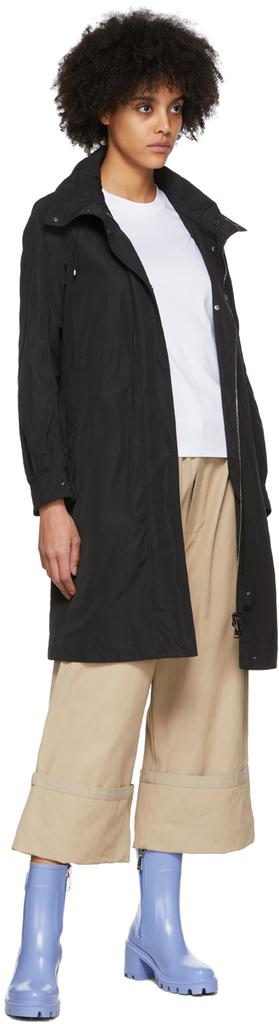 Black Kourou Parka Coat商品第5张图片规格展示