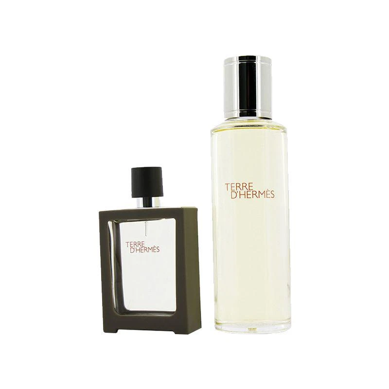 商品Hermes|香港直邮Hermes爱马仕大地男香淡香水30ml+补充装125ml,价格¥1484,第1张图片