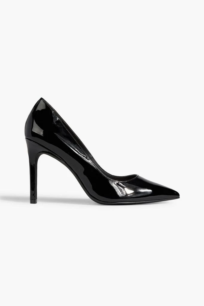 商品Stuart Weitzman|Leigh 95 patent-leather pumps,价格¥1086,第1张图片