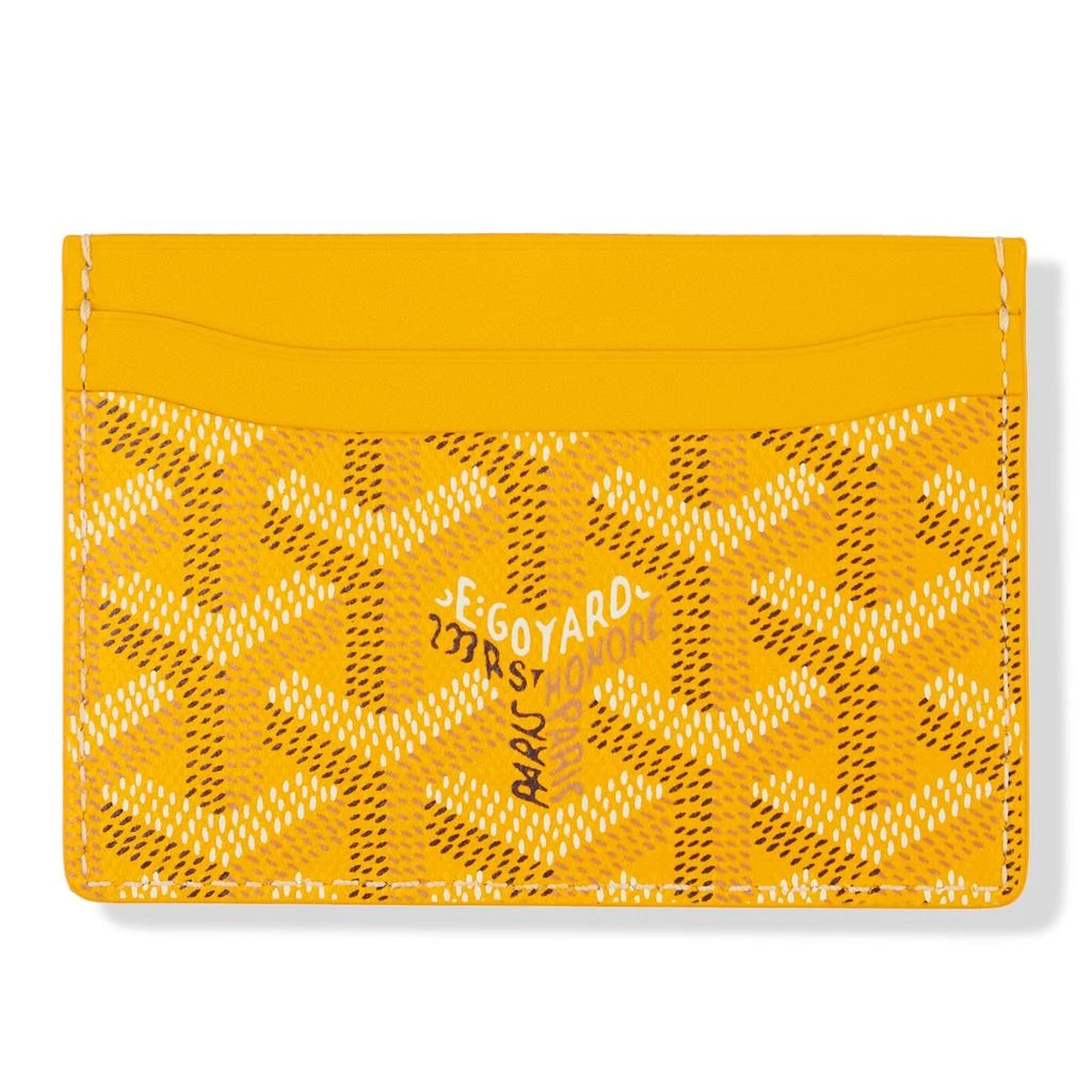商品Goyard|Goyard Saint Sulpice Yellow Card Holder,价格¥4525,第1张图片