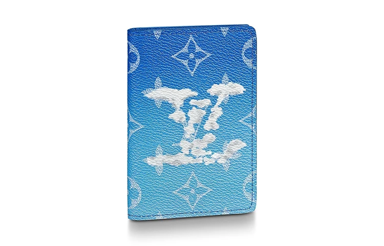 商品[国内直发] Louis Vuitton|蓝天白云口袋 涂层帆布 钱夹钱包 男款 蓝色,价格¥6506,第1张图片