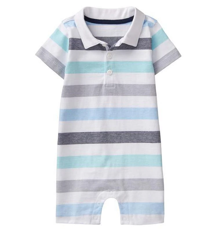 商品Gymboree|Striped Polo 1-Piece,价格¥44,第1张图片