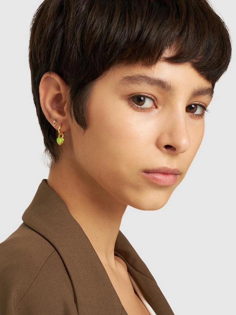 商品Maria Black|Halo Mono Huggie Earring,价格¥370,第1张图片详细描述